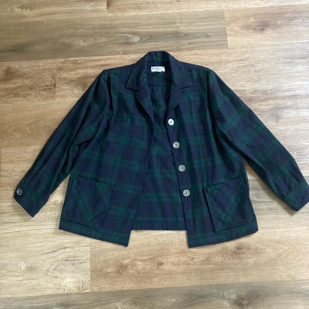 Pendleton Classic 49er Tartan Wool Shirt Jacket